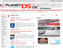 Tablet Screenshot of planetds.de